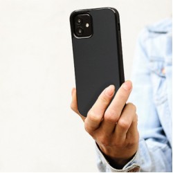 Husa Spate Iphone 13 PRO Antishock Gri Inchis din Piele Eco HS-IP13 PRO Husa Spate Iphone 13 PRO Antishock Gri Inchis din Piele Eco HS-IP13 PRO