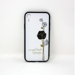 Husa Iphone XR Imprimeu Trandafiri Black&White