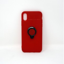 Husa Iphone X/ Iphone XS Rosie cu inel metalic