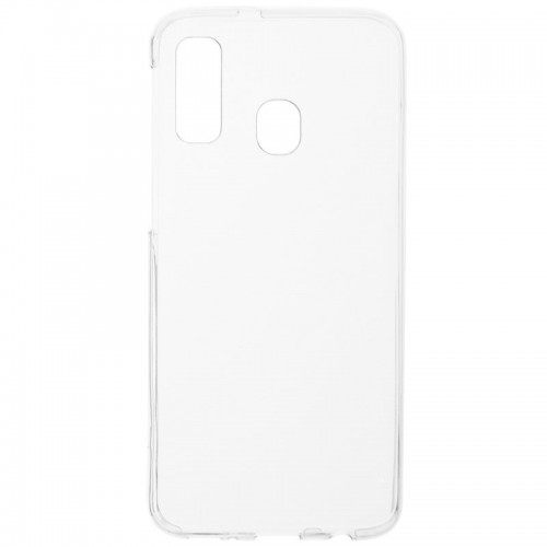 Husa Samsung Galaxy A40 Neagra Transparenta