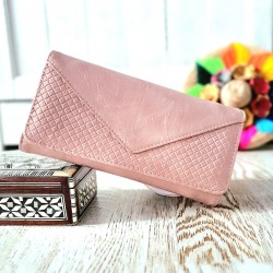 Portofel elegant roz din piele ecologica cu inchidere magnetica ACPT023 Portofel elegant roz din piele ecologica cu inchidere magnetica ACPT023