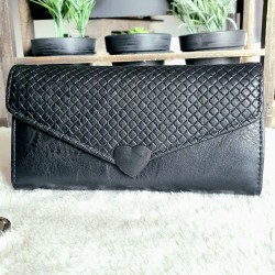 Portofel elegant negru din piele ecologica inchidere cu capsa magnetica ACPT026 Portofel elegant negru din piele ecologica inchidere cu capsa magnetica ACPT026