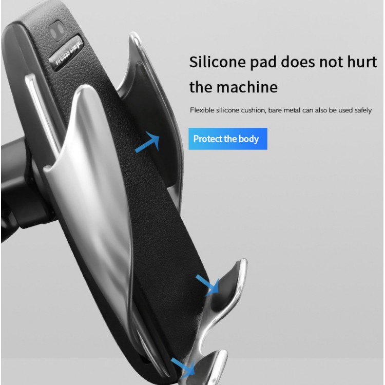 Suport auto cu incarcator wireless si senzor inteligent ACWC-AUTO-002