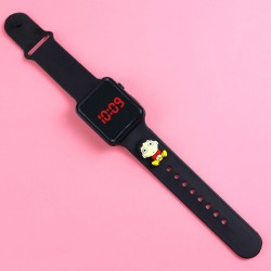 Ceas Copii negru cu cadran digital si bratara silicon reglabila QUARTZ CDQZ107 Ceas Copii negru cu cadran digital si bratara silicon reglabila QUARTZ CDQZ107