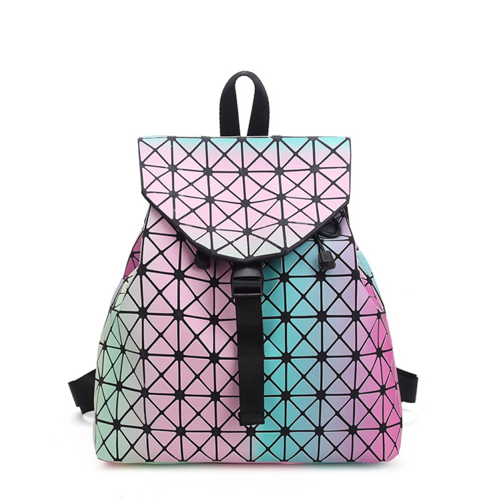 Rucsac dama geometric multicolor rainbow  ACRD009